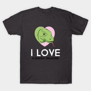 I love komodo dragons T-Shirt